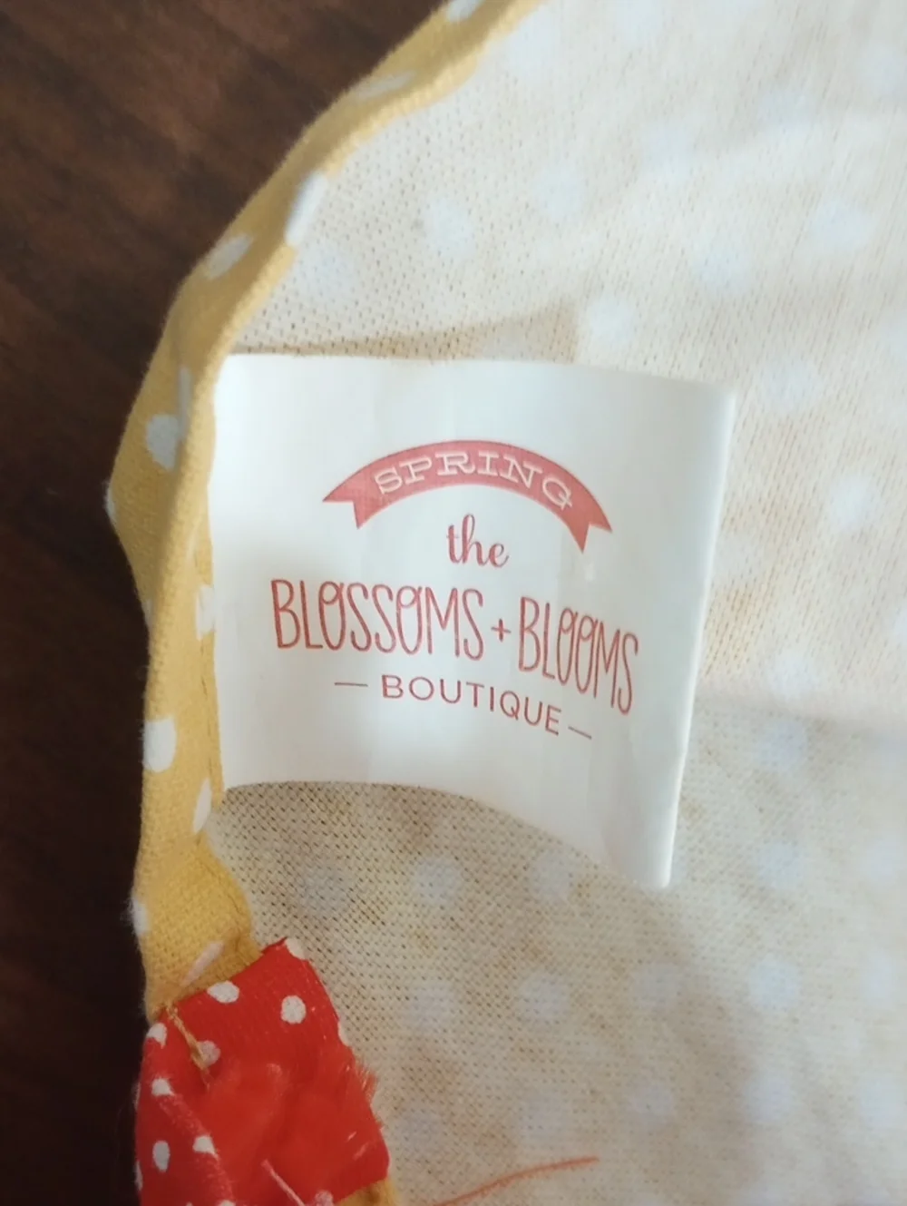 The Blossoms And Blooms Boutique Chick Child's Apron